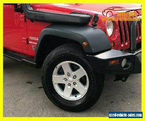 2010 Jeep Wrangler JK Sport Softtop 2dr Man 6sp 4x4 3.8i [MY10] Red Manual M